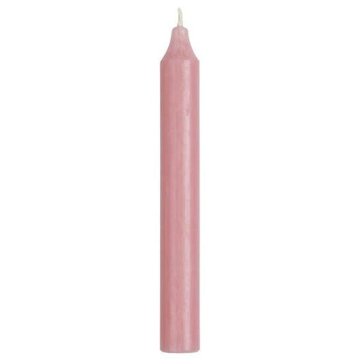 Candela in paraffina rosa H 18 cm Ib Laursen - Arredo Casa da Sogno