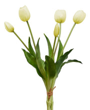 Mazzo di tulipani artificiali champagne h 40 cm - Arredo Casa da Sogno