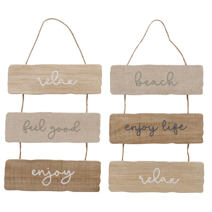 Targa in legno summer - Arredo Casa da Sogno