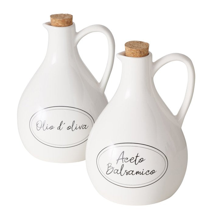 Bottiglia in gres olio/aceto Boltze - Arredo Casa da Sogno