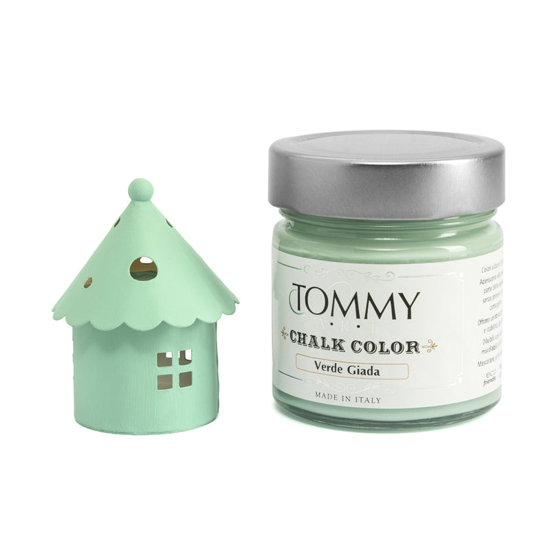 Vernice shabby chic a gesso tommy art verde giada - Arredo Casa da Sogno