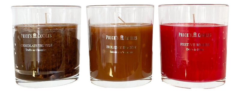 Set da 3 gift price's candle - Arredo Casa da Sogno