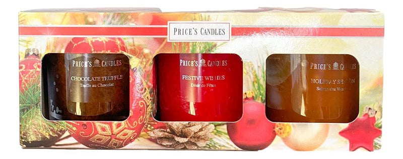 Set da 3 gift price's candle - Arredo Casa da Sogno