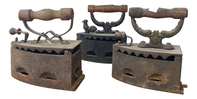 Ferro da stiro carbone VINTAGE - Arredo Casa da Sogno
