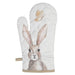 Guanto da forno in cotone 16x30 -Rustic bunny - Arredo Casa da Sogno