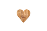 Tagliere cuore in legno riciclato effetto rustico piccolo - Arredo Casa da Sogno